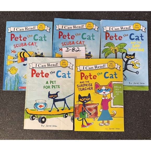 Other - Pete the Cat books by Eric Litwin Lot of 5- Paperback